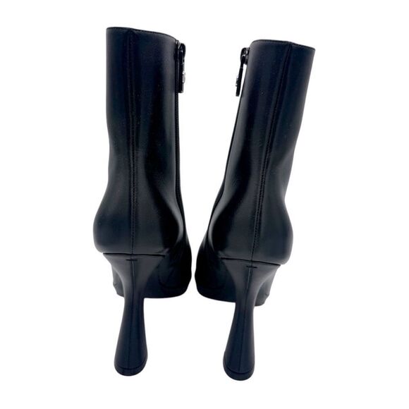 Christian Dior D-Fiction Leather Heeled Ankle Boot Noir Black Size 8.5 - Picture 5 of 16